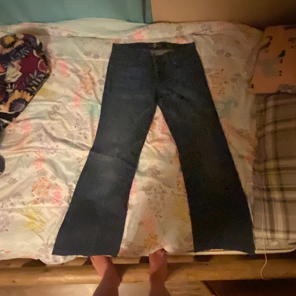 7s jeans for all mankind. Only worn a hand full of times. paid 160 for them.